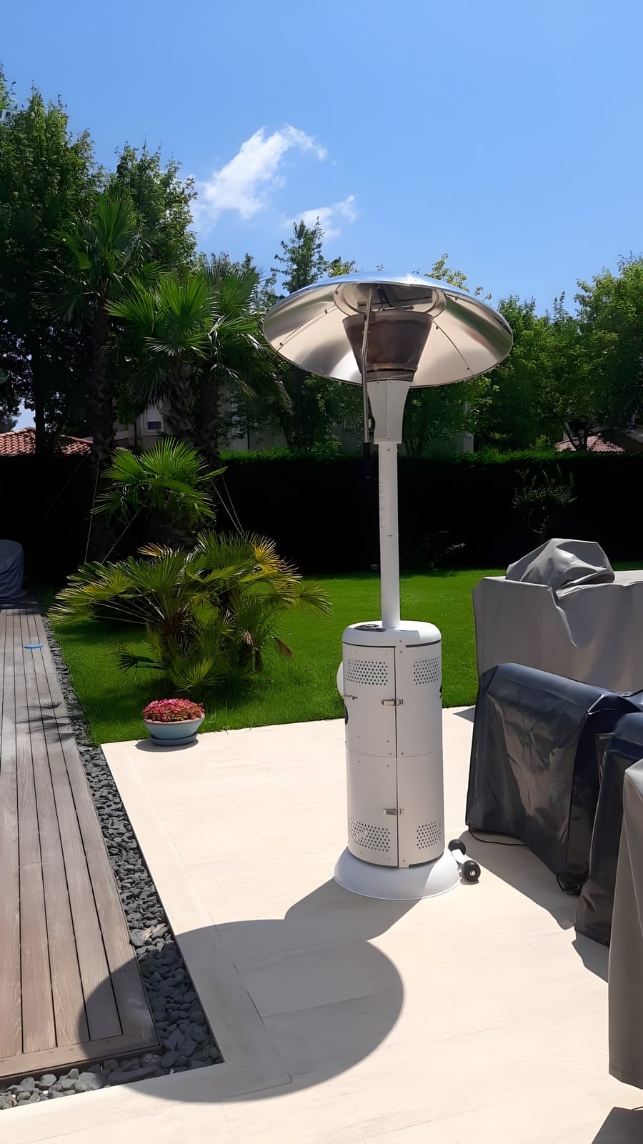 Aygaz Isı Odağı Dış Mekan Isıtıcı - 15 kW - Beyaz — görsel 2