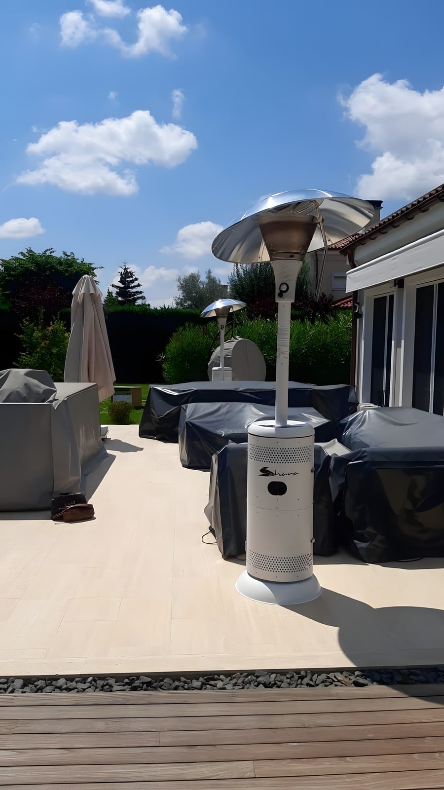 Aygaz Isı Odağı Dış Mekan Isıtıcı - 15 kW - Beyaz — görsel 3
