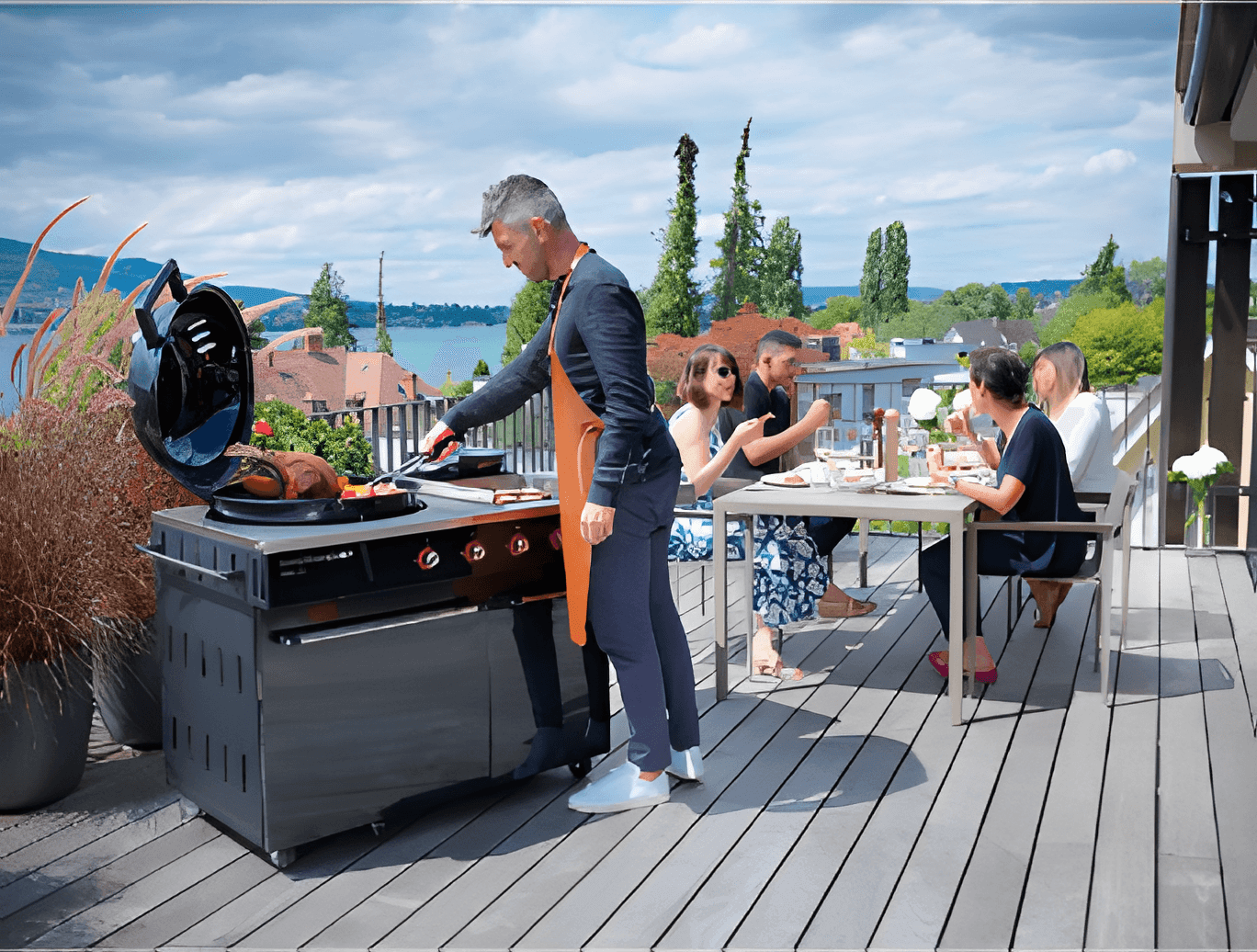 Aygaz Lugano 570 G EVO Yenil Nesil Barbekü — görsel 8